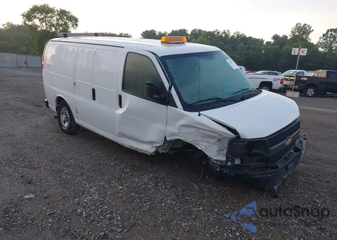 2016 Chevrolet Express 2500 Work Van from USA, damaged, VIN 1GCWGAFF6G1239175